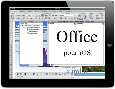 Office pour iOS et iPad